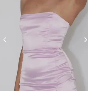 Selfie Leslie Diony Strapless Ruffle Hem Midi Dress - size S thumbnail 4