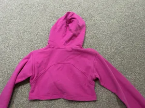 Lululemon Cropped Pink Hoodie thumbnail 3