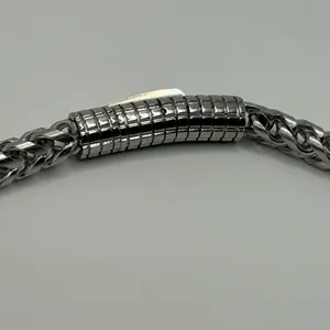 Pandora Stainless Steel 6mm Franco Link Necklace 20 Inch New Waterproof Hyperallergenic thumbnail 3