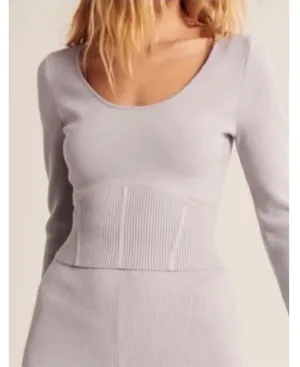 Abercrombie Purple Sweater thumbnail 1