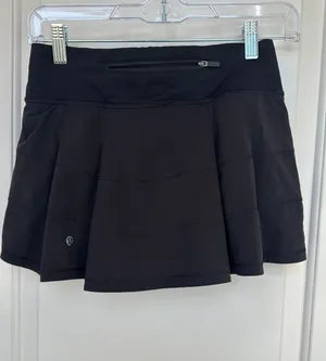 Lululemon Skirt Pace Rival Mid-Rise Black 2 thumbnail 1