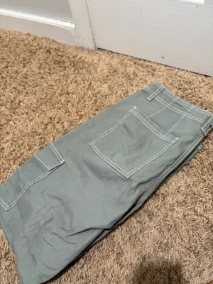 Forever 21 Cargo Pants Green thumbnail 2