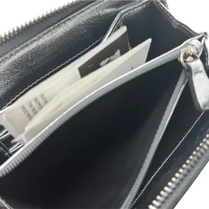 Jimmy Choo Metallic Silver Wallet thumbnail 6