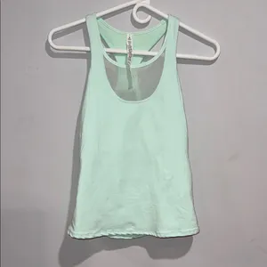 Lululemon Athletica Light Green Tank Top thumbnail 4