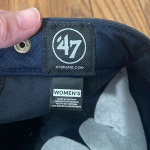 '47‎ Brand Women's Navy Minnesota Twins Team Miata Clean Up Adjustable Hat NWT thumbnail 7