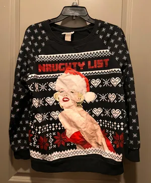 Madonna Christmas Sweater thumbnail 1
