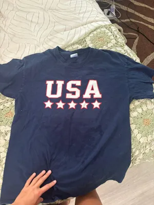 USA T Shirt Size L thumbnail 3
