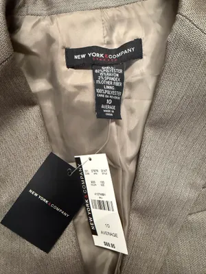 Blazer New York Tan Size 10 thumbnail 3
