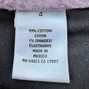 Vintage Old Navy Wide Leg Dark Rinse Denim Mid Rise Flare Wide Leg Jeans Sz 4 thumbnail 4