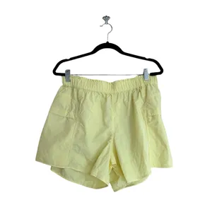 NWOT FP Movement X Free People In the Wild Shorts In Glow Yellow thumbnail 8