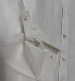 Meraki moon Button Down Linen Tunic thumbnail 7