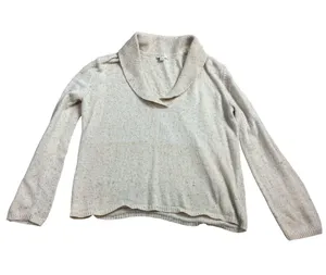 J. Jill Knit Pullover Sweater Tan thumbnail 1