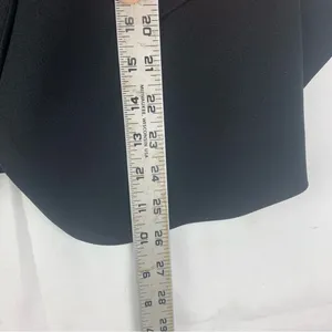 Aqua size small Black Blazer suit jacket women's Gold Buttons business professio thumbnail 9