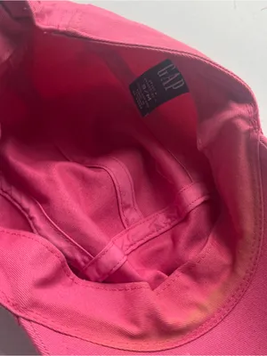 GAP Pink LOVE Embellished Rhinestone Bling Adjustable Baseball Cap - Women thumbnail 4