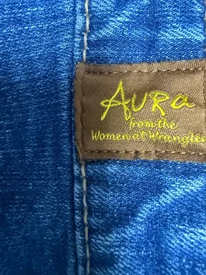 Aura Women's Boot Cut Jeans - Blue Denim 12 long thumbnail 4