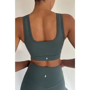 Azur Classic Fit Upgrade‎ Bra in Hunter Small Gym Yoga Work Out Running thumbnail 2
