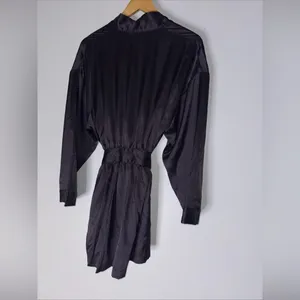 Vintage 1999 Victoria’s Secret Purple Satin Robe One‎ Size thumbnail 2