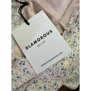 NWT Glamorous Bloom Maternity Ditsy Floral Smocked Straight Leg Jumpsuit Sz XS thumbnail 8