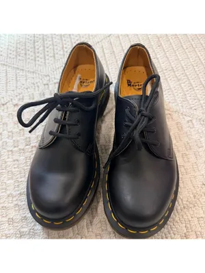 Dr. Martens 1461 Bex Smooth Leather Platform Shoes thumbnail 3