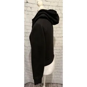 Trendy Queen Zip Up Hoodies For Women Cropped Sweatshirts Fall Y2K Size Small thumbnail 5