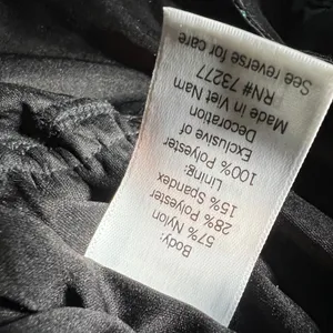 Lauren Conrad Womens Large Black‎ Teal Burnout Velvet Floral Peplum Wrap Blouse thumbnail 5
