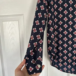 LOFT sheer blouse thumbnail 4