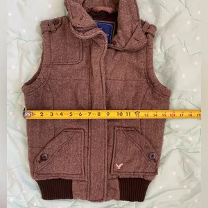 American Eagle Women’s Brown Vest size Small thumbnail 7