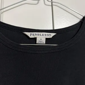 Pendleton Womens Black 100% Cotton Short Sleeve Crew Neck T-Shirt Size M RN29685 thumbnail 3