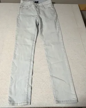 NYDJ Women Light Blue Legging Skinny Jeans Size 4 Stretch Denim Made in USA thumbnail 1