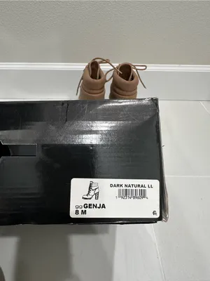 GUESS Brown Lace-Up Heeled Ankle Boots Genja thumbnail 7