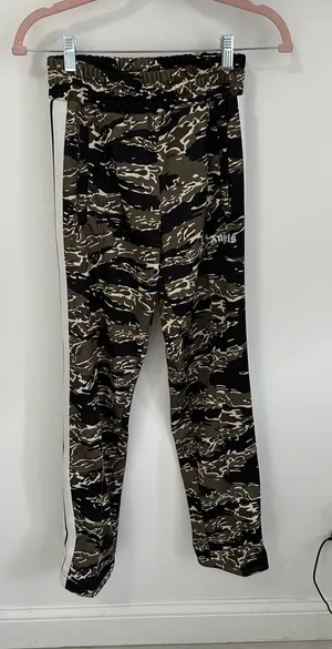 Palm Angels Camo Side Stripe Track Pants thumbnail 1