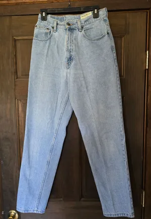 Eddie Bauer Light Blue Relaxed Men’s Jeans Size 8 thumbnail 1
