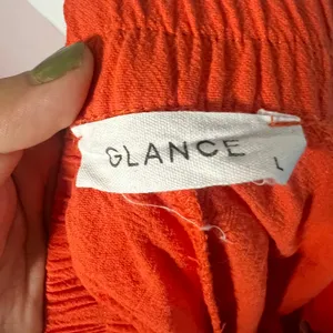 100% Orange Shorts Women's Large Orange Casual Lightweight thumbnail 3
