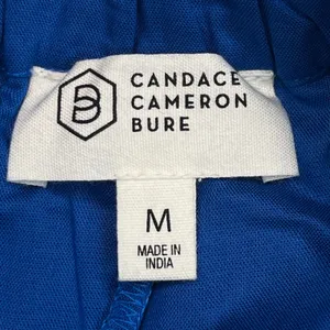Candace Cameron Bure Womens Skort Blue Wrap Front Modal‎ Blend Casual M thumbnail 4