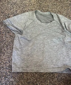 Cropped Lululemon Grey  thumbnail 1