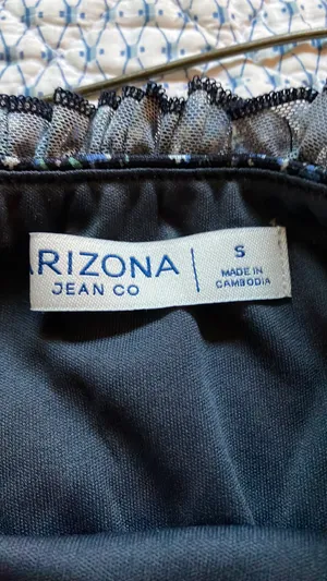 Arizona Jean Co. blue floral midi dress thumbnail 3