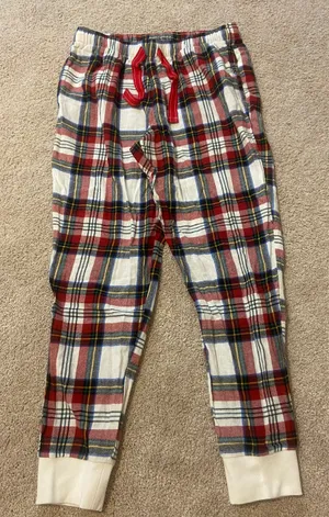 plaid pj pants thumbnail 1