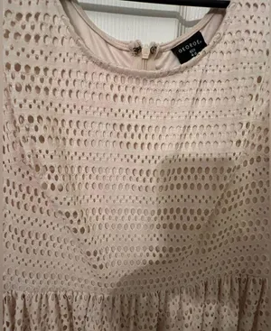 Cute Spring Dress Tan thumbnail 2