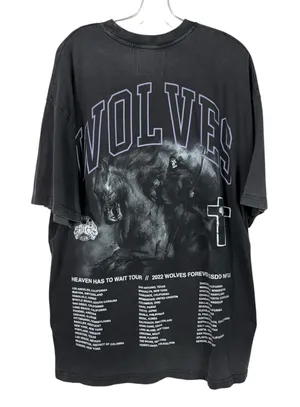 Darc Sport Heaven Has To Wait Grim Reaper Horseman Graphic T-Shirt Large L Emo thumbnail 1