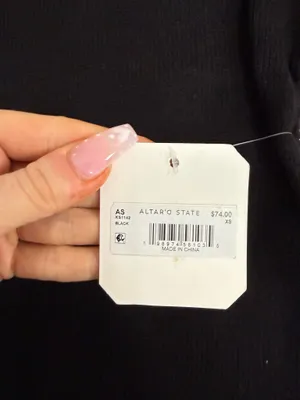 Altar'd State Black Sweater thumbnail 2
