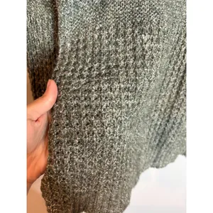 American Eagle grey green marled sweater thumbnail 5