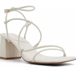 Aldo‎ - Off White Harmonni block heel strappy sandals thumbnail 1