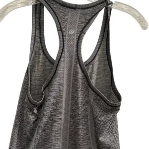 Lululemon Women's Black‎ Swiftly Tech Racerback Tank Top Size 6 thumbnail 4