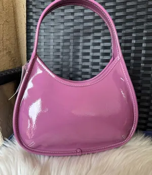 Coach Ergo Bag In Crinkle Patent Coachtopia Leather NWT CQ003 thumbnail 7