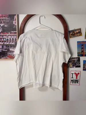 The Great The Crop Tee Top White Size M thumbnail 5