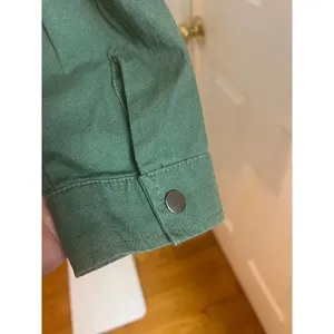 Anthropologie Twelve by ontwelfth Green Jacket with Fuzzy Collar Sz. M thumbnail 6