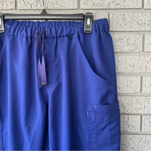 Figs Torbeck Cargo Scrub Pants Blue Purple Size XL Discontinued thumbnail 2