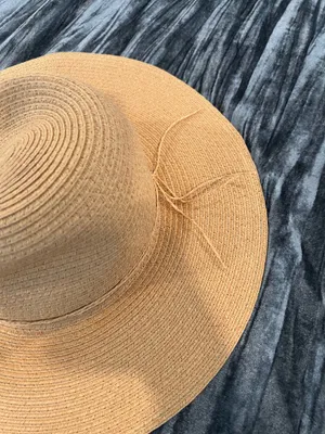 Stylish Tan Straw Hat by Style Co thumbnail 3