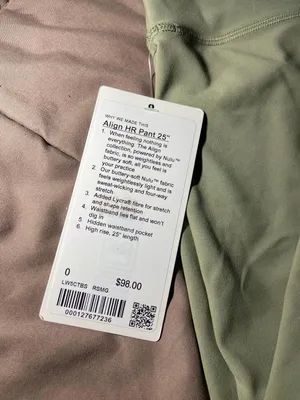 Lululemon Align Leggings 25” High Rise Rosemary Green thumbnail 6