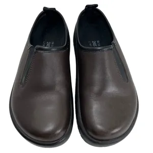 BIRKENSTOCK Tatami Brown Leather Clog Mule thumbnail 8